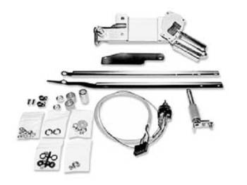 What type of system does the wiper conversion kit use?