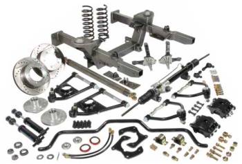 What type of brake system is included in the kit?
