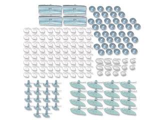 What comes included in the molding clip kit?