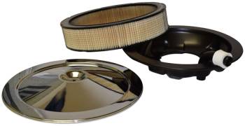 What engine options is this air cleaner assembly compatible with?