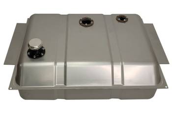 What are the dimensions of the tank without the mounting flange?
