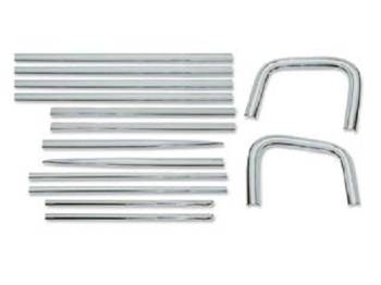 What car model is compatible with the side molding set?