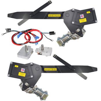 What type of motors are used, and what is required for them?