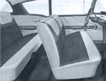 What is the availability of part# 16385 gray silver seat cover set for 58 4dr?