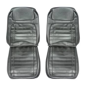 The photo shows the emblem on the seat covers, are they included?