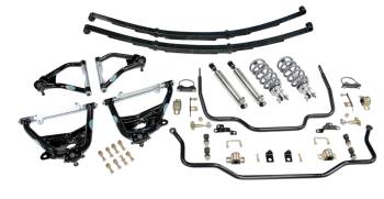 What type of suspension system is included in the Stage 2 kit?