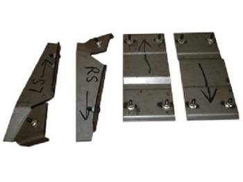 What is the condition of the mounting brackets?