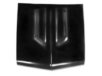 What should I do before painting this hood?
