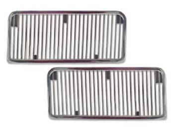 Are the hood louvers compatible with the Malibu?