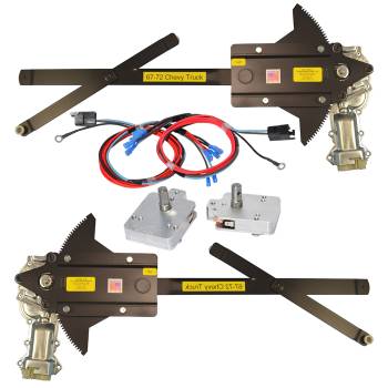 Nu-Relics Front Power Window Kit with NU-Cranks Questions & Answers