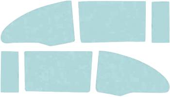 Side Glass Set 6-PC Tinted Questions & Answers