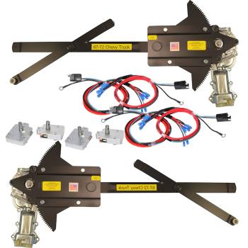 Nu-Relics Front Power Window Kit with NU-Cranks Questions & Answers
