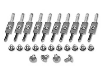 Upper Door Molding Clip Set Questions & Answers