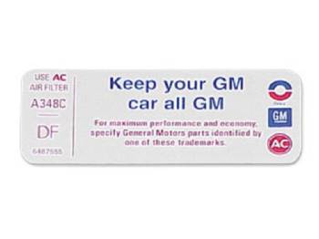 Keep Your GM all GM Decal Questions & Answers