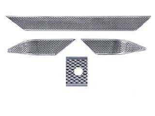 I need the delete plate that covers the holes where the radio would go, for a 55 Chev 210.