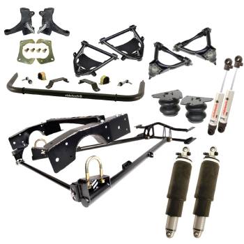 What type of joints are used in the rear system?