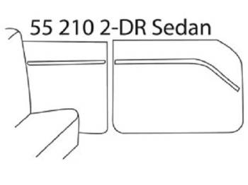 How are the panels attached to the doors?