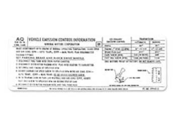 Emission Decal Questions & Answers