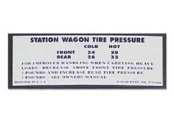 Is this decal compatible with a 1963 Nova Wagon?